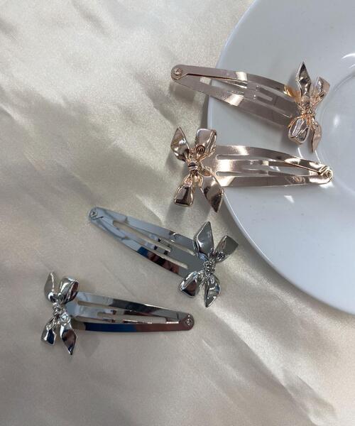 WEGO（ウィゴー）の「WEGO/【2点セット】モチーフパッチンピン（ヘアピン・レディース・その他4/その他5/その他3/その他2/その他1・FREE）」の6枚目の写真