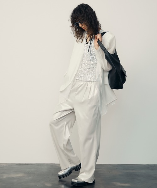 See-through Layered Jacket / シースルーレイヤードジャケット