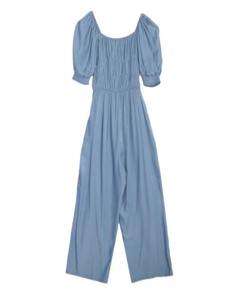 AMAIL(アマイル)の「Nume gasstion coverall(つなぎ/オールインワン・レディース・ブラック/ブルー/ベージュ・FREE)」の17枚目の写真