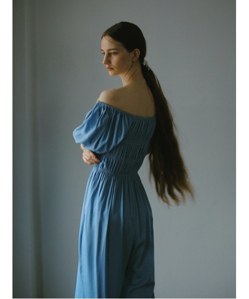 AMAIL(アマイル)の「Nume gasstion coverall(つなぎ/オールインワン・レディース・ブラック/ブルー/ベージュ・FREE)」の20枚目の写真