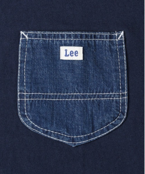 Lee（リー）の「Lee(リー)【メンズ】デニムポケットTシャツ（Tシャツ/カットソー・メンズ・ブラック・XL/L/M）」の6枚目の写真