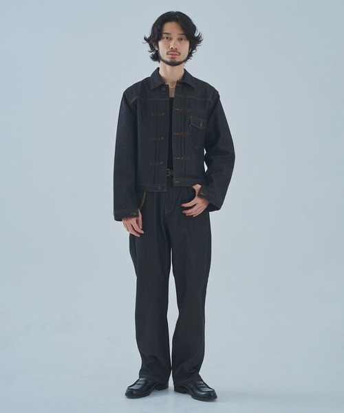 noen デニムジャケット・デニムセット m 黒 デニムジャケット1st.【セットアップ対応】（デニムジャケット）｜Noen