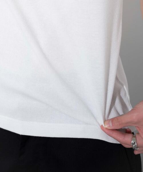 WEGO（ウィゴー）の「WEGO/リブタンクトップ（タンクトップ・メンズ・ブラック/ホワイト・MEDIUM/LARGE）」の16枚目の写真