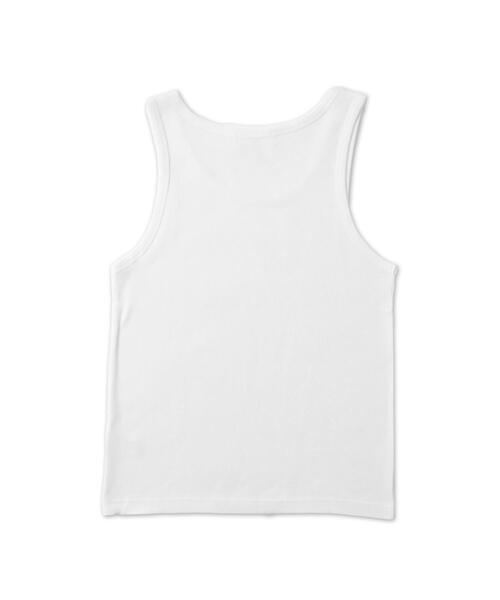 WEGO（ウィゴー）の「WEGO/リブタンクトップ（タンクトップ・メンズ・ブラック/ホワイト・MEDIUM/LARGE）」の8枚目の写真