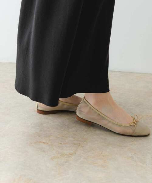 RODE SKO（ロデスコ）の「『MADE IN JAPAN』シアーバレエシューズ（バレエシューズ・レディース・ベージュ/ブラック・36/37/38）」の19枚目の写真