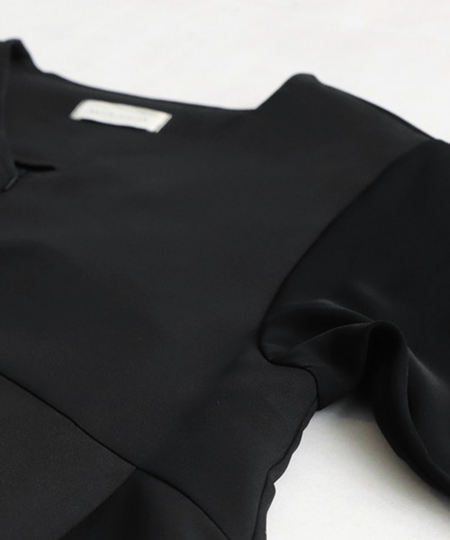 antiqua（アンティカ）の「バルーンサロペット（サロペット/オーバーオール・レディース・ブラック・ONESIZE）」の18枚目の写真