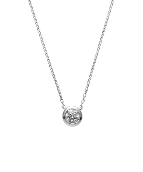 ダイヤモンド セルクル ネックレス 0.25ct ≪ダイヤモンド品質保証カード付き≫（ネックレス）｜VENDOME AOYAMA（ヴァンドーム青山）