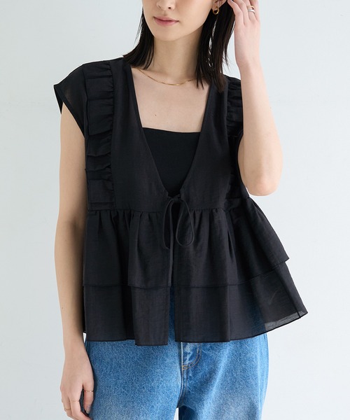 model：H166　着用サイズ：M