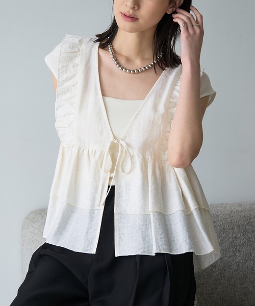 model：H166　着用サイズ：M