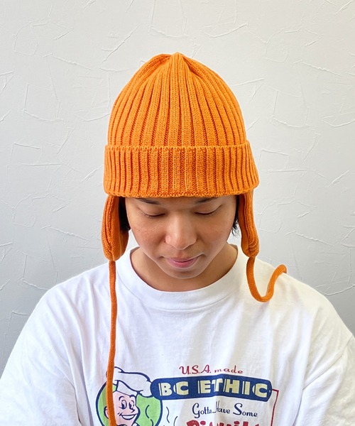 Dickies EX EAR WRAP KNIT WATCH/耳付きニット帽/耳当て/ニット
