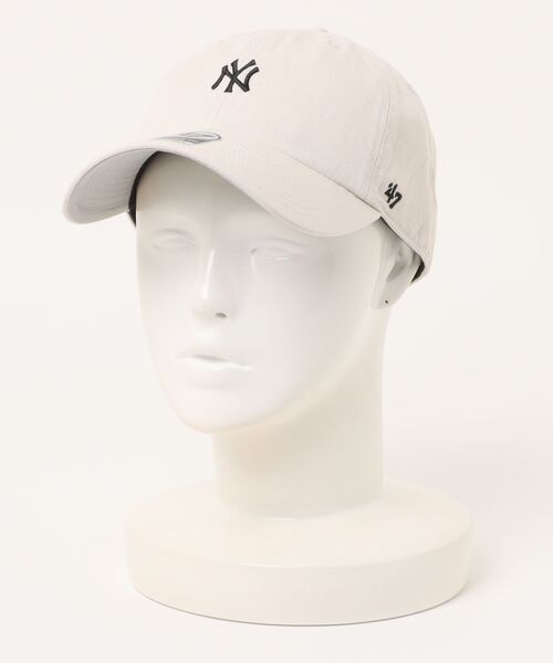 LOWRYS FARM(ローリーズファーム)の「47 BASERUNNER 143054(キャップ・レディース・ブラック/レッド/ネイビー/グレー/ブルー/オフホワイト/ベージュ/アイボリー・FREE)」の3枚目の写真