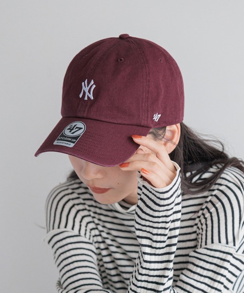 LOWRYS FARM(ローリーズファーム)の「47 BASERUNNER 143054(キャップ・レディース・ブラック/レッド/ネイビー/グレー/ブルー/オフホワイト/ベージュ/アイボリー・FREE)」の8枚目の写真