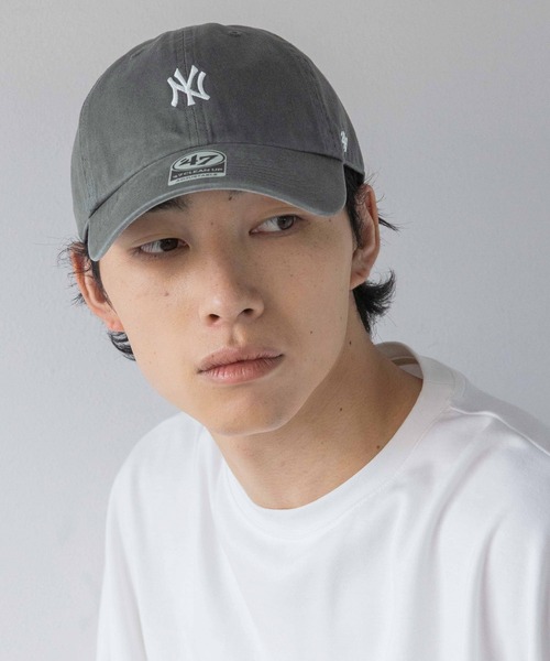 LOWRYS FARM(ローリーズファーム)の「47 BASERUNNER 143054(キャップ・レディース・ブラック/レッド/ネイビー/グレー/ブルー/オフホワイト/ベージュ/アイボリー・FREE)」の9枚目の写真