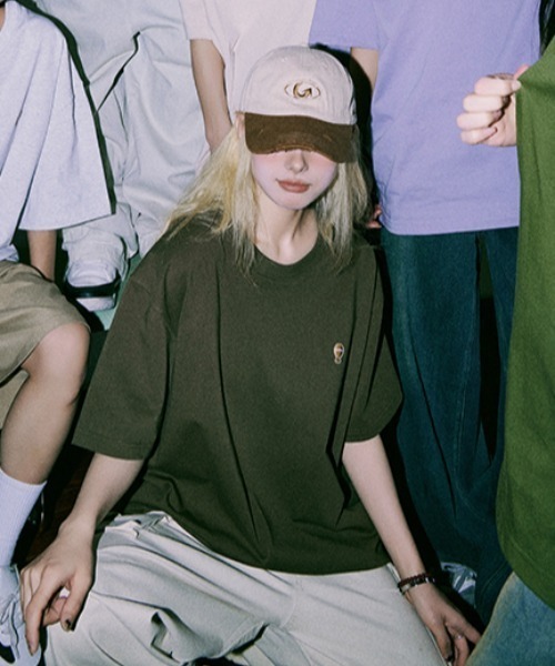 Good Riddance(グッドリダンス)の「【Lemanism】バルーン 胸ワッペン カジュアル Tシャツ(Tシャツ/カットソー・メンズ・ブラウン/ホワイト/ブラック・FREE)」の2枚目の写真