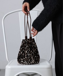 COLONY 2139 | スパンコール巾着2wayバッグ(ショルダーバッグ)