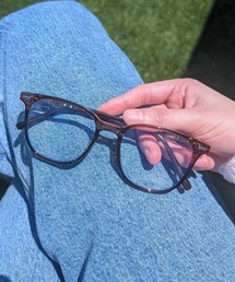 RUBY AND YOU | ［select］クリアフレームメガネ(メガネ)