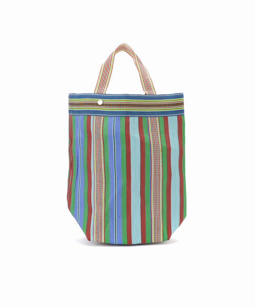 Spick & Span（スピックアンドスパン）の「ne Quittez pas / ヌキテパ Multi Stripe Mesh Long To 882041PA3（トートバッグ・レディース・ブルー/ピンク・FREE）」の15枚目の写真