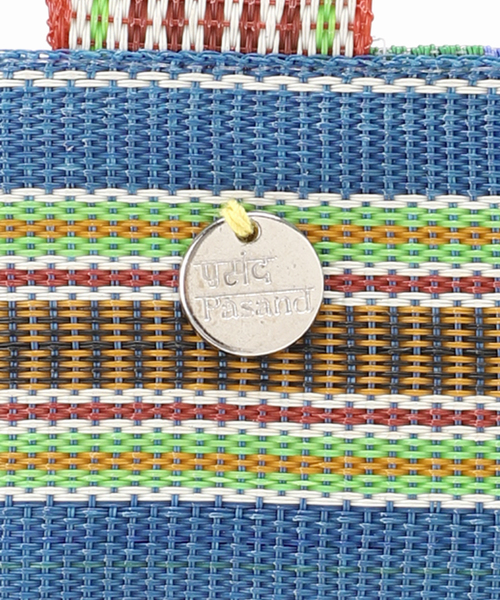 Spick & Span（スピックアンドスパン）の「ne Quittez pas / ヌキテパ Multi Stripe Mesh Long To 882041PA3（トートバッグ・レディース・ブルー/ピンク・FREE）」の16枚目の写真