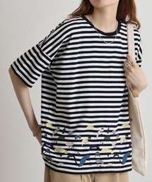 EMAGO スマイル刺繍Tシャツ