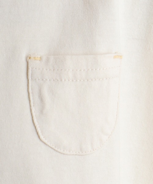 Emago(イマゴ)の「EMAGO スマイル刺繍Tシャツ(Tシャツ/カットソー・レディース・アイボリー/ホワイト×ブラック/ホワイト×レッド・FREE)」の20枚目の写真
