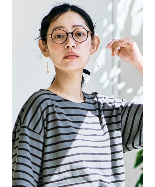 and myera(アンド マイラ)の「and myera ボールチェーンを使った耳飾り(ピアス(両耳用)・レディース・ゴールド・1/2)」の10枚目の写真
