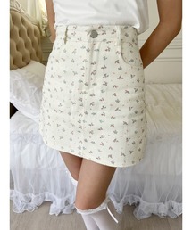 PHILLY | パターン台形ミニスカート(スカート)