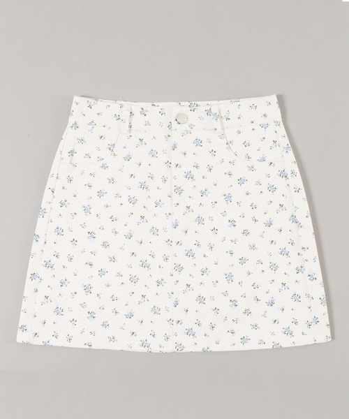 PHILLY（フィリー）の「パターン台形ミニスカート（スカート・レディース・ホワイト/アイボリー/ブラック・FREE）」の19枚目の写真