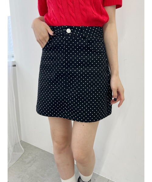 PHILLY（フィリー）の「パターン台形ミニスカート（スカート・レディース・ホワイト/アイボリー/ブラック・FREE）」の14枚目の写真