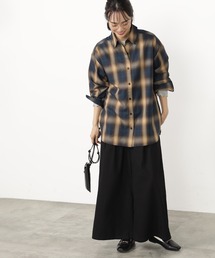 FOUND GOOD | BIGチェックシャツ/LS(シャツ/ブラウス)