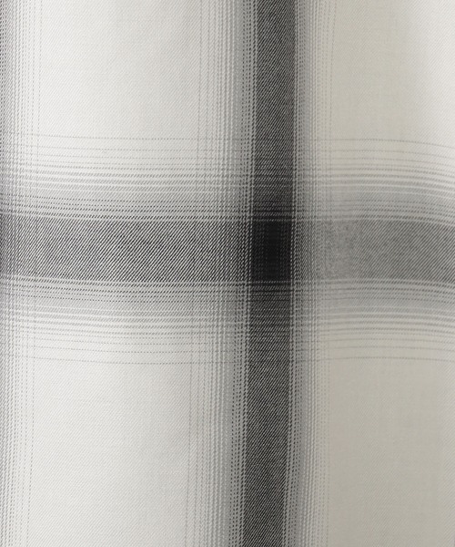 FOUND GOOD（ファウンドグッド）の「BIGチェックシャツ/LS（シャツ/ブラウス・レディース・ブルー系/グリーン/グレー系/ブラウン系・S/M/L）」の8枚目の写真