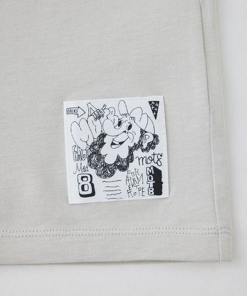 【セール】ネーム ハーフスリーブ Tシャツ / ユニセックス（Tシャツ/カットソー）｜ADAM ET ROPE'（アダムエロペ）