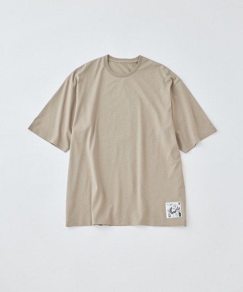 ADAM ET ROPE'（アダムエロペ）の「ネーム ハーフスリーブ Tシャツ / ユニセックス（Tシャツ/カットソー・メンズ・ネイビー/ライトグレー/ベージュ系その他・M/L）」の15枚目の写真