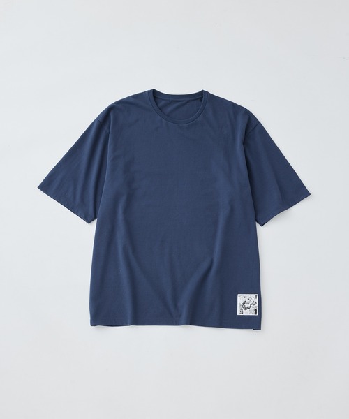 ADAM ET ROPE'（アダムエロペ）の「ネーム ハーフスリーブ Tシャツ / ユニセックス（Tシャツ/カットソー・メンズ・ネイビー/ライトグレー/ベージュ系その他・M/L）」の14枚目の写真