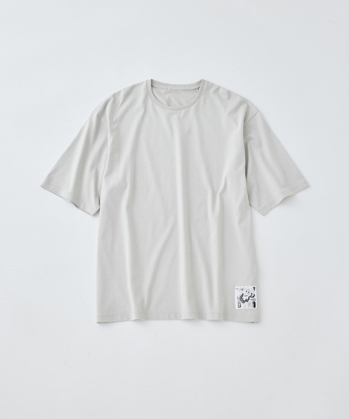 ADAM ET ROPE'（アダムエロペ）の「ネーム ハーフスリーブ Tシャツ / ユニセックス（Tシャツ/カットソー・メンズ・ネイビー/ライトグレー/ベージュ系その他・M/L）」の13枚目の写真