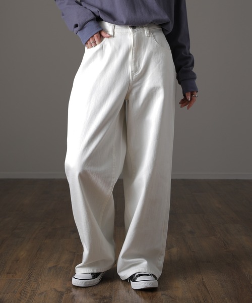 ダボ×スッキリデニム（デニムパンツ）｜HUG.U（ハグユー）の