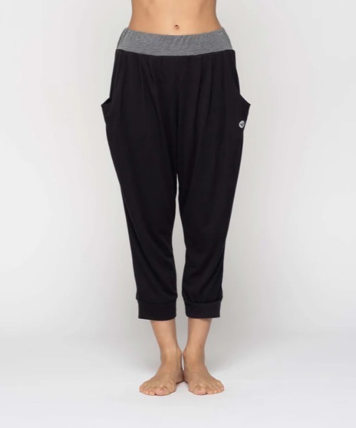 ROXY（ロキシー）の「MY 1ST ROXY LOOSE PA/ロキシーワイドシルエットヨガパンツ（その他パンツ・レディース・マルチ/チャコールグレー/ブラック・LARGE/MEDIUM/SMALL）」の22枚目の写真