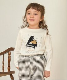 petit main（プティマイン）の「【リンク】Lesson長袖Tシャツ(キッズ)（Tシャツ/カットソー・キッズ）」