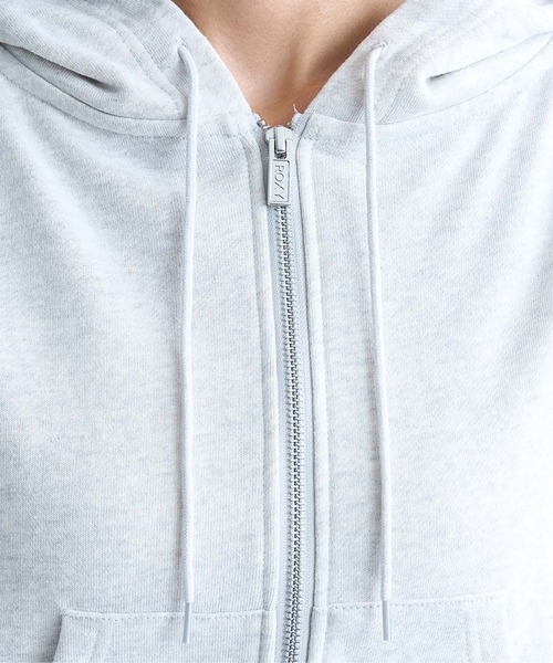 ROXY（ロキシー）の「BORN TO BE ROXY/ロキシーバックプリントジップアップパーカー・フーディー（パーカー・レディース・ブラック/ブラウン/グレー・MEDIUM/LARGE/SMALL）」の9枚目の写真