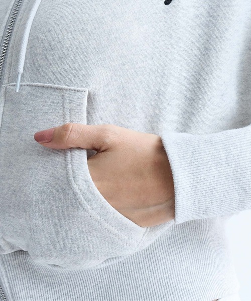 ROXY（ロキシー）の「BORN TO BE ROXY/ロキシーバックプリントジップアップパーカー・フーディー（パーカー・レディース・ブラック/ブラウン/グレー・MEDIUM/LARGE/SMALL）」の12枚目の写真