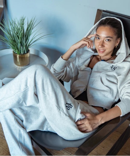 ROXY（ロキシー）の「BORN TO BE ROXY/ロキシーバックプリントジップアップパーカー・フーディー（パーカー・レディース・ブラック/ブラウン/グレー・MEDIUM/LARGE/SMALL）」の20枚目の写真