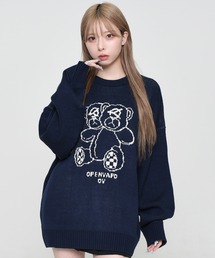 OY（オーワイ）の「『OY/オーワイ』HAIRY SHADOWY ODOLLY KNIT