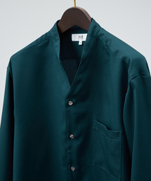 AH ABAHOUSE | 【AH ABAHOUSE】アムンゼン Vネック / キーネック 長袖シャツ(シャツ/ブラウス)