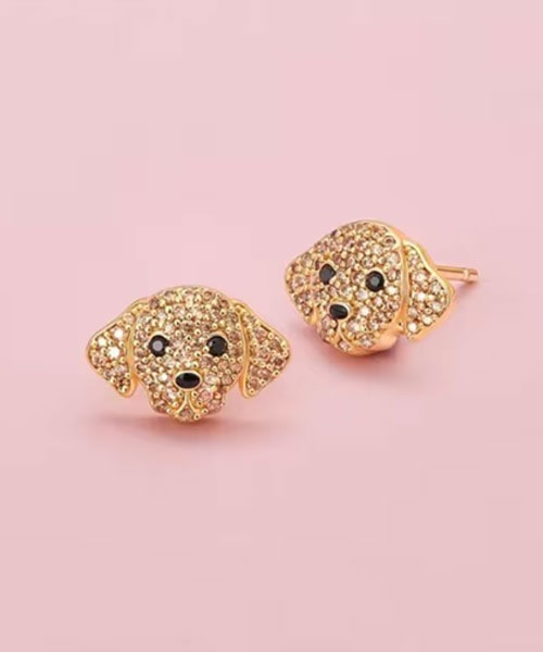 Mayree（メイリー）の「【float】ジュエリー ドッグフェイス モチーフ ピアス【11パターン展開】（ピアス（両耳用）・レディース・その他6/その他4/その他7/その他9/その他1/その他2/その他3/その他5/その他11/その他8/その他10・FREE）」の4枚目の写真