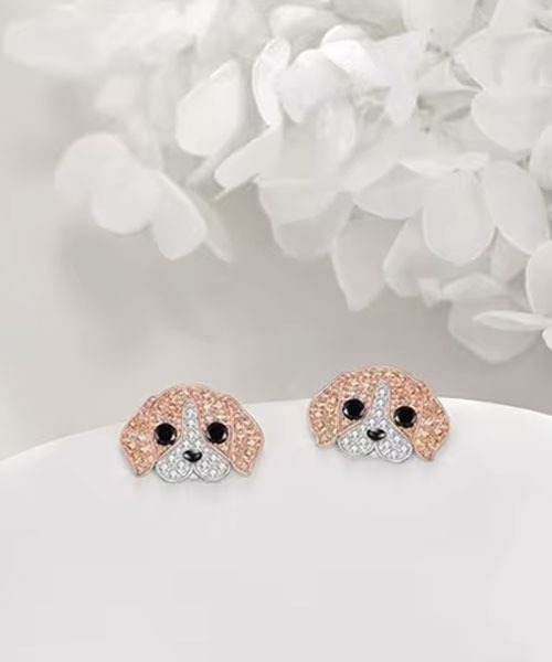 Mayree（メイリー）の「【float】ジュエリー ドッグフェイス モチーフ ピアス【11パターン展開】（ピアス（両耳用）・レディース・その他6/その他4/その他7/その他9/その他1/その他2/その他3/その他5/その他11/その他8/その他10・FREE）」の9枚目の写真