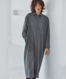 自由区｜ジユウクのシャツワンピース（チェック柄）通販 - ZOZOTOWN