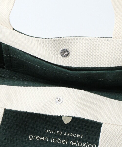 green label relaxing(グリーンレーベルリラクシング)の「GLR スーベニア TOTE S トートバッグ(トートバッグ・メンズ・ダークグリーン・FREE)」の11枚目の写真