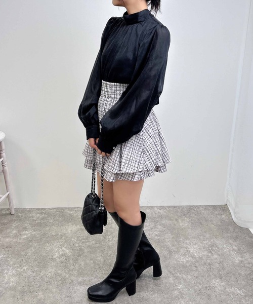 INGNI（イング）の「タックミニフレアスカート（スカート・レディース・ホワイト系その他5/ブラック系その他2/その他11・FREE）」の15枚目の写真