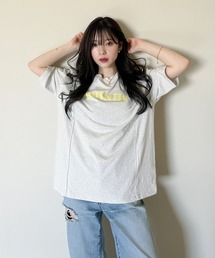 favclo. | big logo design over Tshirt / ビッグロゴデザインオーバーサイズTシャツ(Tシャツ/カットソー)