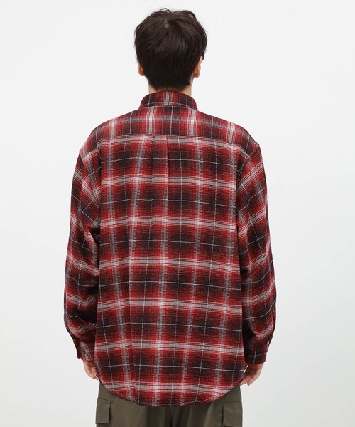 LAKOLE(ラコレ)の「モールチェックシャツ長袖 / 145342(シャツ/ブラウス・メンズ・レッド/ブラック/ブルー・X-LARGE/LARGE/MEDIUM)」の11枚目の写真