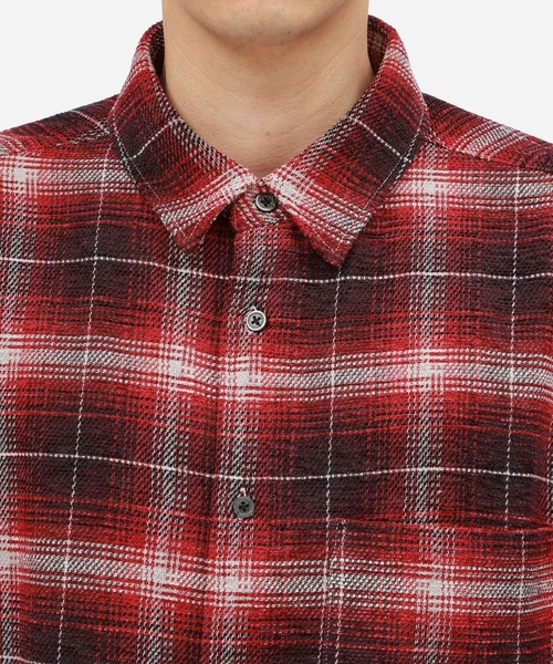 LAKOLE(ラコレ)の「モールチェックシャツ長袖 / 145342(シャツ/ブラウス・メンズ・レッド/ブラック/ブルー・X-LARGE/LARGE/MEDIUM)」の12枚目の写真
